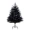 4ft. Artificial Halloween Black Pampas Grass Christmas Tree